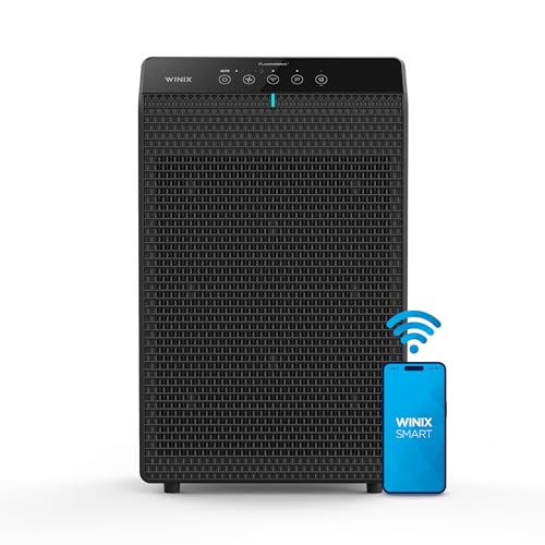 WINIX 5520 Air Purifier with Wi-Fi for Home Large Room Up to 1882 Ft² in 1 Hr With Air Quality Monitor, True HEPA, High Deodorization Carbon Filter and Auto Mode, Captures Pet Allergies, Smoke, Dust. by Winix - Used condition - CA$233.99