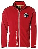  Kitaro Herren Fleecejacke Fleece Jacke -Olympic Wintergames- Rot M
