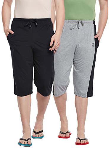 Image of Mack Jonney Regular Fit Men Capris(Pack of 2-MACK634256)