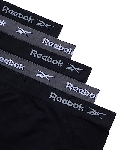 Reebok Women's Plus Size Briefs - 5 Pack Performance High Waisted Underwear for Women, Designed to Fit Your Curves (1X-3X)3