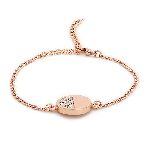 Estele 24 Kt Brass Modern Bracelet for Women & Girl (Gold) (B08D13LGKB) Amazon Price History, Amazon Price Tracker