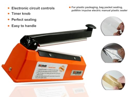 Image of Bullwark Sealing Machine | Used For Sealing Bags Or Packages With Heat Or Pressure Pack Of 1