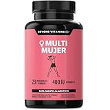Multivitamínico para Mujer con 24 Ingredientes y Vitaminas | Suplemento de Vitaminas para Mujer con Vitamina D3, Vitamina...
