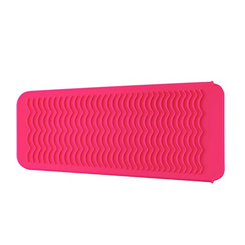 ZAKAA Heat Resistant Mat Pouch for Hair Crimping Iron,Hair Curling Iron,Hair Curling Wands,Hair Straightening Iron,Hair Waving Iron and Hot Hair Tools