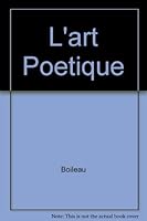L'art Poetique 203034138X Book Cover