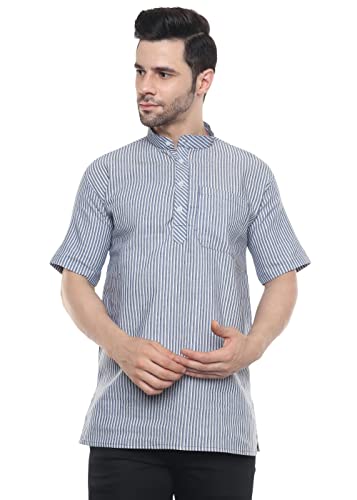 SWADESHI COLLECTION Men’s Regular Modi Kurta