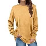 PTLLEND Oversize Tshirts Damen Weiß Damen Blusen Langarm Tunika 54 Blusen Für Oberteile Jugendliche Mädchen Hemdblusen Blau Frauen Tops Sommer Blusenshirt Tunika Batik Blusenkragen Einsat