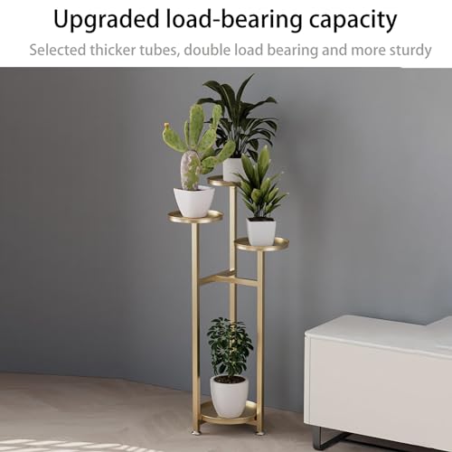 Etagere Plante 4/5 Etages Support Fleurs Blanc 80cm - 7