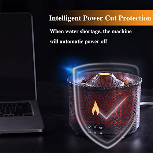 Diffusore di oli essenziali per aromaterapia con luce LED, 2 modalità di spruzzo e timer intelligente, umidificatore perfetto per casa, ufficio, camera da letto