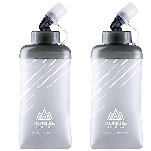 Flacon souple pliable sans BPA avec bouteille d'eau sport TPU pour sac hydratation