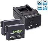 Lieferumfang: 1x Patona Ladegerät, 1x Ladeschale für Canon LP-E8, 1x Auto-Adapter, 2x PATONA Premium Qualitätsakku für Canon LP-E8