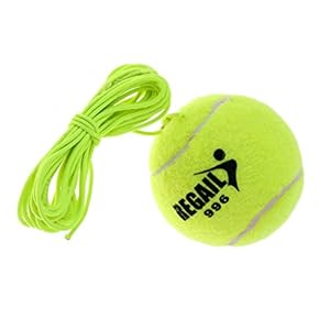 Baoblaze Duurzame Elastische Tennisbal Met Koord Voor Tenniscoach – Groen