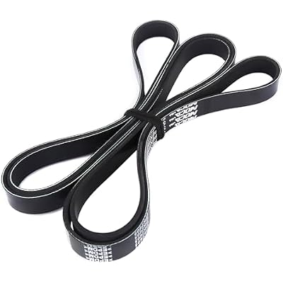 6PK2605 EPDM Serpentine Belt Fit 02-98 for Ford E-150 Econoline & E-250 Econoline, 2003 E-150 E-250, 09-14 Expedition, 06-10 Explorer, 09-14 for Lincoln Navigator, 88-91 for Oldsmobile Delta