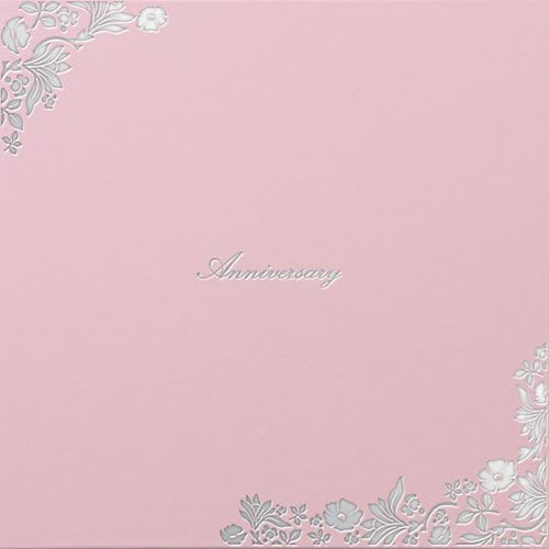 クラウンハート ３面 ６切 ３枚 はな柄 ピンク Ａｎｎｉｖｅｒｓａｒｙ 