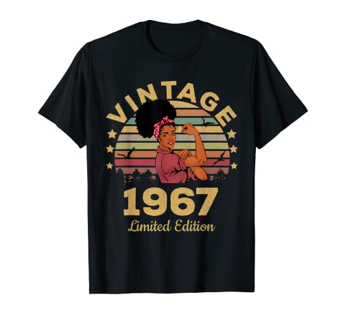 55 Year Old Gifts Vintage 1967 Limited Edition 55th Birthday T-Shirt