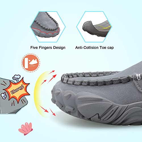 L-RUN Fleece Moccasin Slipper House Shoes #TOP16
