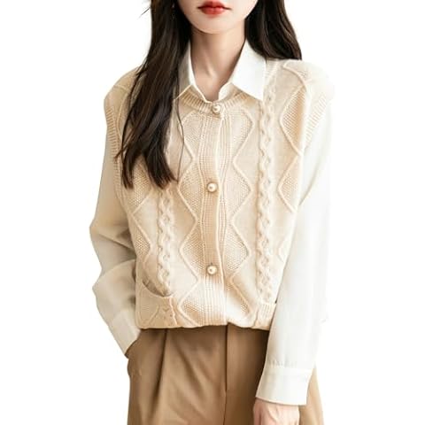 Chanyarn 100% Merino Wool Sweater Vest Cover