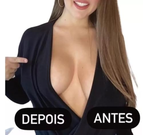 Kit 3 unid. Fita Adesiva Levanta Seios - Sutiã Invisível Push Up - Bege - Boop Tape SEGURA SEIOS LEV