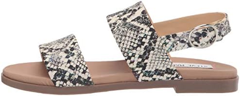 Steve Madden Girls Shoes Girls JDARCY Flat Sandal, Snake, 1 Little Kid | Image 7
