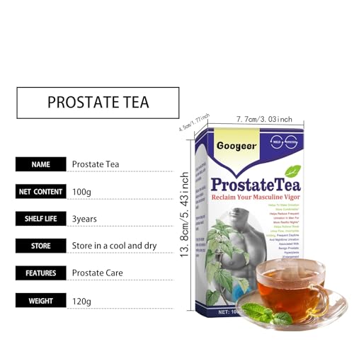 Tè For La Salute Della Prostata - Miscela Naturale Con Scorza D'arancia, Bergamotto E Caprifoglio For Il Flusso Urinario, La Qualità Del Sonno E Il Benessere Generale(2Pcs) - 2