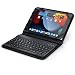 Produktbild CSL - Bluetooth Slim Tastatur für Tablets 9-10 Zoll - für Apple iPad 2 3 4 UVM. inkl. Kunstledercase - Wireless Keyboard im Slim Design - QWERTZ Layout Deutsch