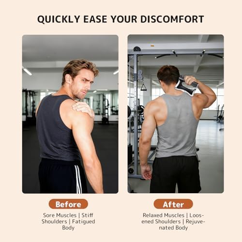 Sculptor Full Body Contour Device with Heat & EMS, Cellulite Massager Skin Firming & Muscle Relief Better Circulation, Electric Fascia Knife for Belly, Arm, Waist, Leg (Black) - Image 6