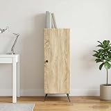 Anself Sideboard Buffet Schrank aus Holz mit Schubladen und Türen, verstellbare Regale, Stauraum für Esszimmer Wohnzimmer Flur, modernes Design 895517