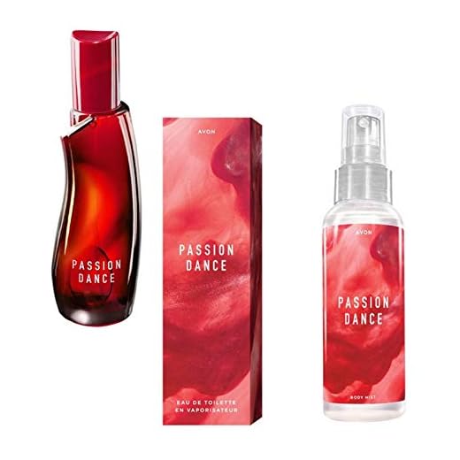 Avon Set Passion Dance Eau de Toilette Spray 50ml und Körperspray 100ml
