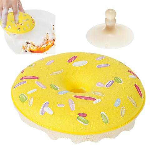 Xvilmaun Esponja de Limpieza, Reutilizable, con, para el hogar, ollas, sartenes, Limpieza antiarañazos, para baño, Lavabo, vajilla, encimeras, Azulejos, Fregadero