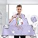 Cute Unicorns Hair Salon Cape Beauty Salon Capes Waterproof, Shampoo Capes Salons 64.9 In x 55.1 In
