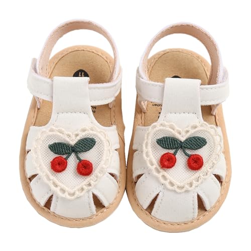 Image of Slivery Color Baby Girls Sandals Summer Shoes Outdoor First Walker Toddler Girls Shoes for Summer