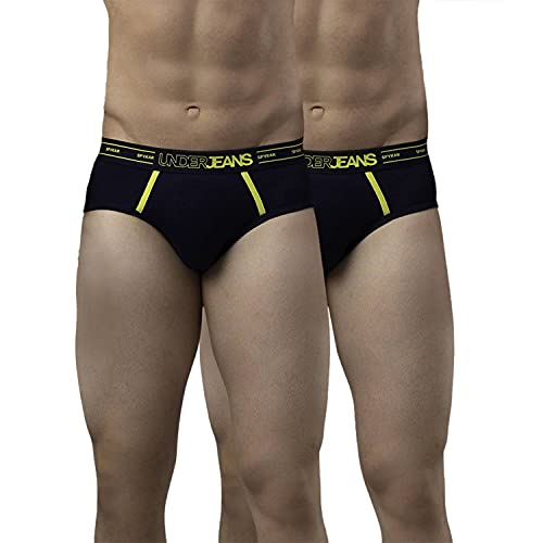 Image of Underjeans Men's Cotton Blend Regular Fit Brief