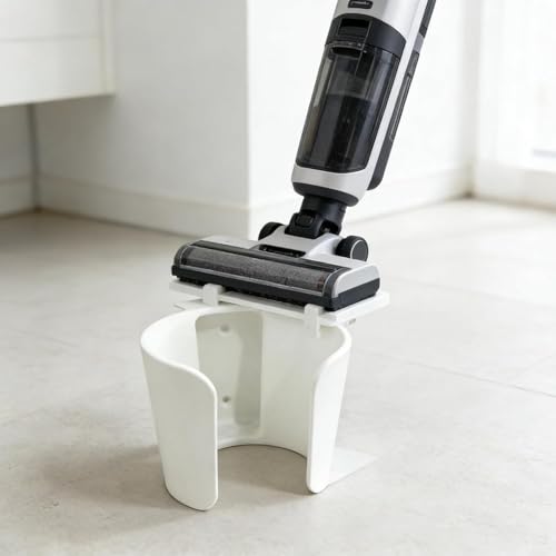 Staubsauger Wand Halterung staubsauger halterung Universal Akku Staubsauger Wandhalter für Makita DCL Serie- Akkusauger Wand Halterung - Halter Akkustaubsauger Handstaubsauger (Weiß.)