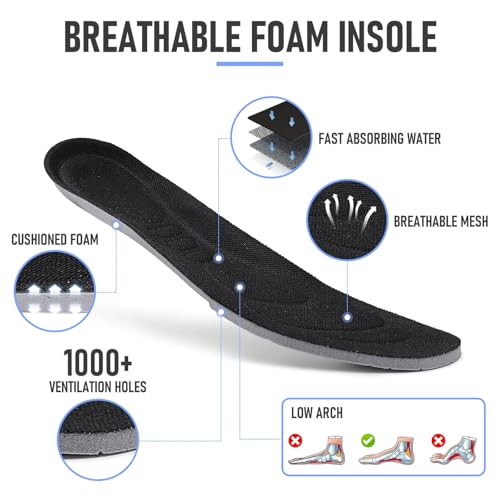 Womens Orthopedic Trainers Running Shoes Air Cushion Athletic Sports Lightweight Tennis Walking Sneakers Casual Mesh Breathable Ladies Fashion Plantar Fasciitis Jogging Shoes - Image 6