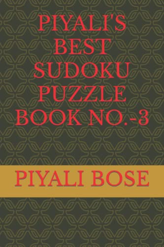 PIYALI'S BEST SUDOKU PUZZLE BOOK NO.-3 image 2
