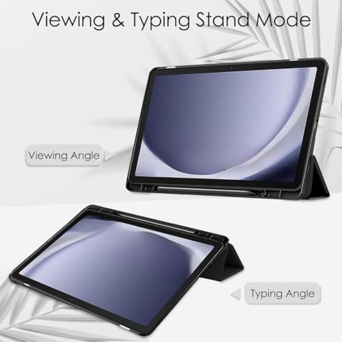 Image of ProElite Cover for Samsung Galaxy Tab A11 Plus 11 inch 2025, Smart Flip Case Cover for Samsung Galaxy Tab A11+ 11 inch 2025 with Pen Holder, Eiffel [Transparent Back]