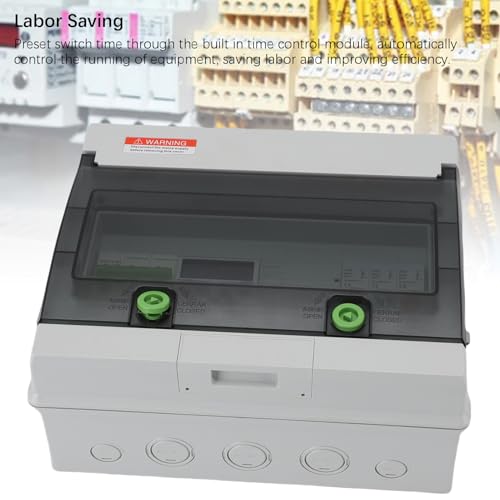 Timer programmable IP65 extérieur pour pompe de piscine et éclairage de rue - 4