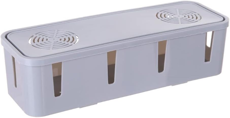 Storage Box Tidy Wire Management Network Line Storage Case Home Room Container 3 Colors image 3