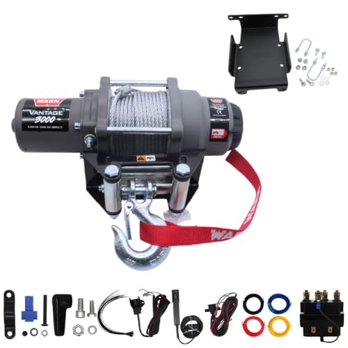WARN Vantage 3000 Winch & Mount Kit for Suzuki King Quad