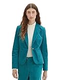 tom tailor 1038704 blazer, 21178-ever green, 44 donna