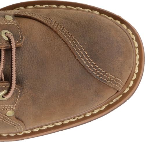 Image of Carolina Linesman 10 inch Leather Work Boots for Men, Composite Toe, Waterproof | Lightweight Composite Toe, Waterproof Protection, Slip-Resistant Outsole, Memory Foam Comfort, Non-Metallic Shank, Mens Boots