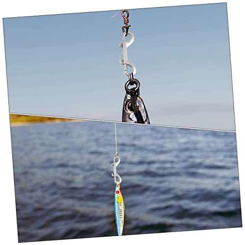 Snap à double extrémité en alliage durable, mousqueton rigide pour sangles - 12 pièces