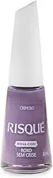 Risqué Esmalte Roxo Sem Crise Cremoso 8Ml