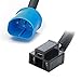 MAKTMOI Fontic 9007 Male to H4 Female Adapter for Hummer H2 Headlight (Adapter)