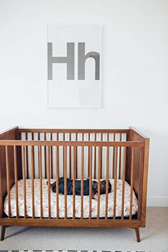 Premium Fitted Knit Crib Sheet/Toddler Sheet Caroline By Copper Pearl #TOP3