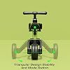 XJD 4 in 1 Toddler Trike Kids Tricycles for 1-3 Years Old Birthday Gift and Toy for Boys Girls Kids Balance Bike with Push Handle Toddler Bike for Baby with Adjustable Seat and Detachable Pedals #4