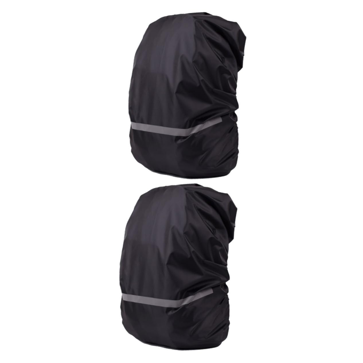 Yardwe 2pcs Backpack Rain Cover s Portable and Lightweight for Hiking Camping and Outdoor Activities Fits Bags Black
