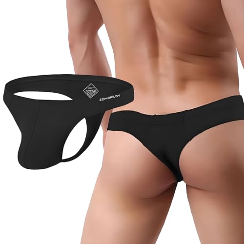 Mens Sexy Thong Underwear Low Rise T-Back Underpant Hot G-String Bikini
