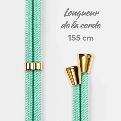 Coque tactile Samsung Galaxy A72 5G OneFlow antichoc double face vert menthe