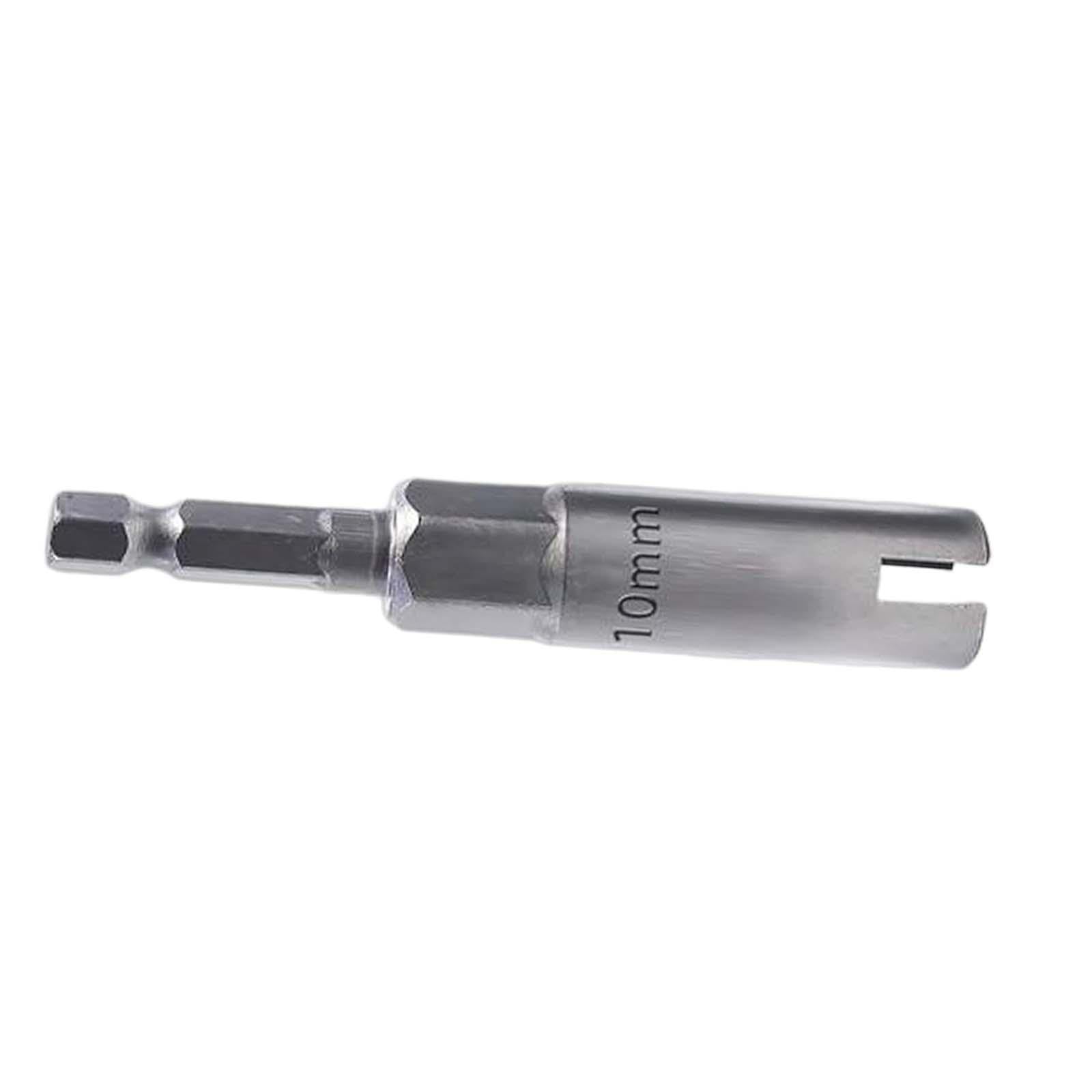 PUXZYAX Effortless Butterfly Nut Driver Set 8mm Innovative to Simplify DIY Adventures Shutters Steel Slot Nut Bolts Screwdriver Sleeve Bolts 8mm Butterfly, Silver, 80x10mm